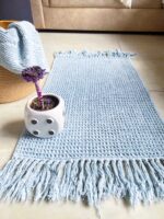 Super Absorbent Cotton Reversible BathMat Bathroom Rugs