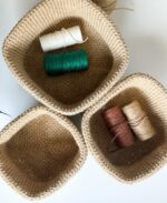 Applications and usage tips for this beautiful nesting jute basket