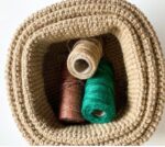 Stacking Jute Baskets - Sold as a nesting set of 3