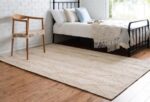 Authentic Rectangular Jute Area Rug Carpet Bedside Runner Warm White