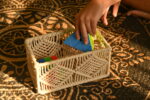 Macramé Storage Basket For Dining Table