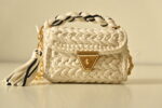 Crochet Handbag for Ladies Cross Stitch T-Shirt Yarn