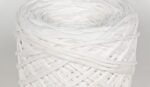 white yarn for crochet and knitting