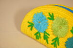 Ethnic Clutch for Ladies Embroidered Pouch Bag - Yellow